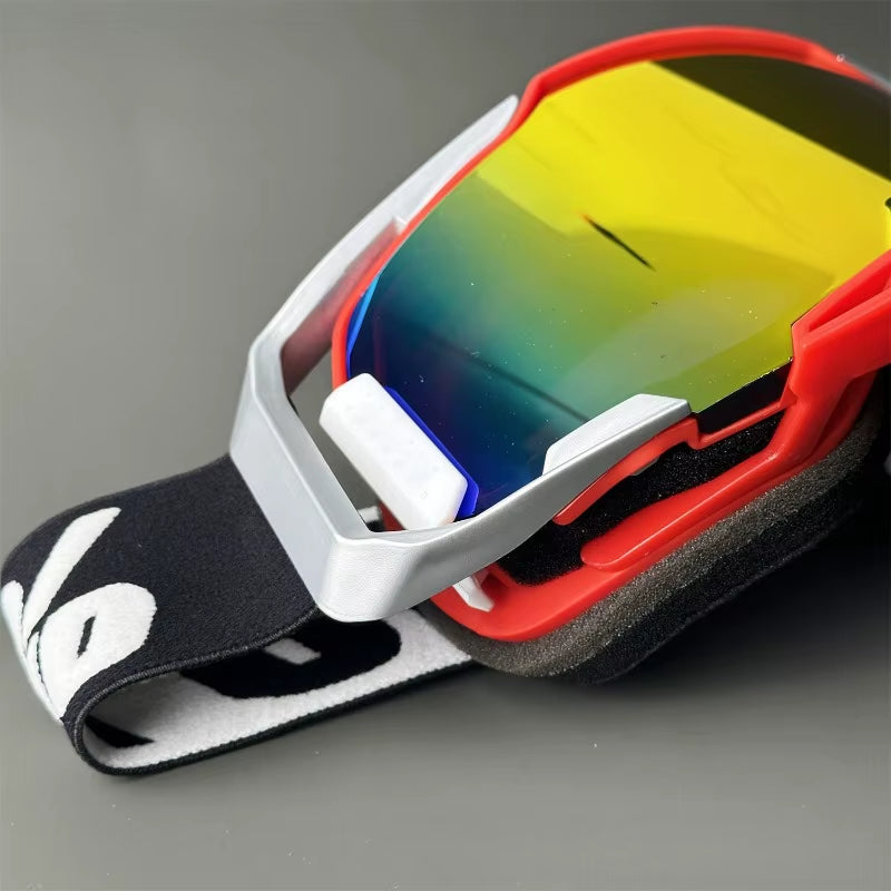 ​2025 Professional Windproof Goggles UV400 Protection Polarized Lens Dustproof Anti-Fog Motorcycle Cycling Ski Sports